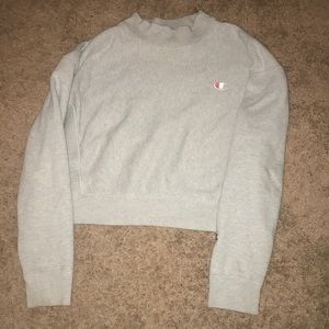 champion cropped sweater